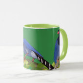 Mug Pie bleue de Taïwan (Devant droit)