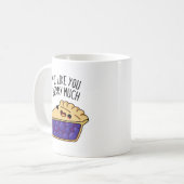 Mug Pie Comme Vous Berry Beaucoup Drôle Pie Pun (Devant gauche)