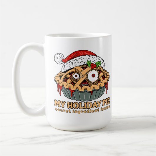 Mug Pie de vacances Monster (Gauche)