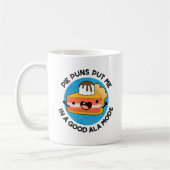 Mug Pie Puns Mets-Moi Dans Un Bon Jeu De Nourriture Am (Gauche)