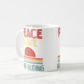 Mug Pièce Amour Vol en Planeur Drôle (Devant gauche)