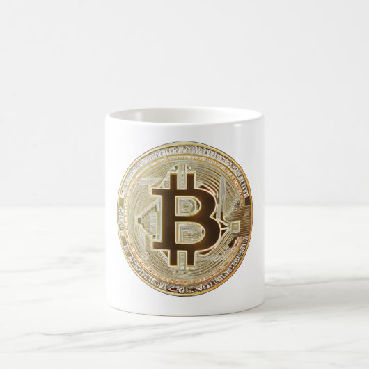 Mug Pièce Bitcoin (Centre)