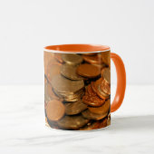 Mug Pièce britannique mixte (Devant droit)