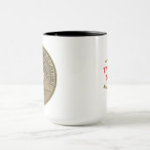 Mug Pièce commémorative de sobriété sur mesure de 29 a (Centre)