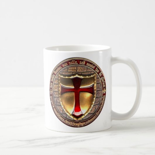 MUG PIÈCE DE MONNAIE DE TEMPLAR (Droite)