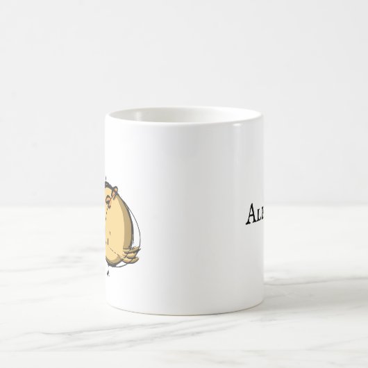 Mug Pièce de puzzle Oiseau mignon (Centre)