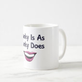 Mug PIÈCE EN T Snarky (Devant droit)