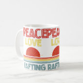 Mug Piece Love Rafting Funny (Devant gauche)