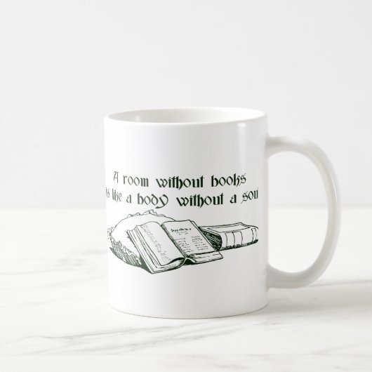 Mug Pièce sans livres (Droite)