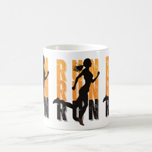 Mug Pièce Silhouette fille (Centre)