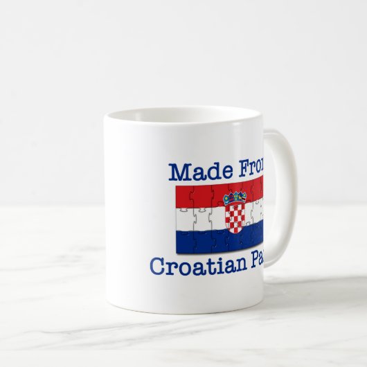 Mug Pièces croates (Devant droit)