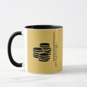 Mug Pièces d'abondance Musique d'or (Gauche)