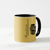 Mug Pièces d'abondance Musique d'or (Devant droit)