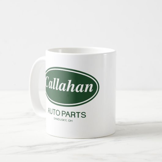 Mug Pièces d'auto de Callahan (Devant gauche)