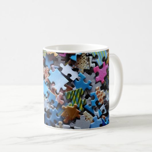 Mug Pièces de puzzle 2 (Devant droit)