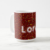 Mug Pièces de Terrazzo (Devant gauche)
