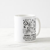 Mug Pièces de voiture et pièces de voiture promotionne (Devant droit)