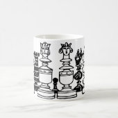 Mug Pièces d'échecs (Centre)