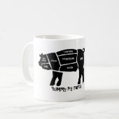 Mug Pièces délicieuses de porc (Devant gauche)