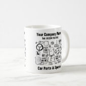 Mug Pièces et pièces détachées (Devant droit)
