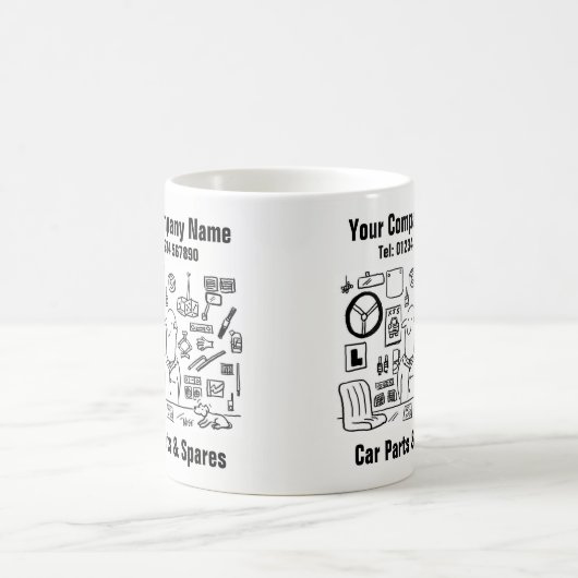 Mug Pièces et pièces détachées (Centre)
