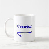 Mug Pied-de-biche bleu (Gauche)