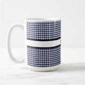 Mug Pied de fond noir et blanc Personnalisé (Gauche)