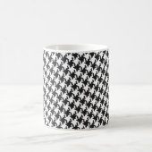 Mug Pied-de-Poule en croix noir et blanc (Centre)