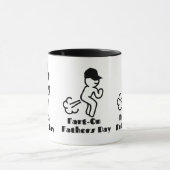Mug Pied sur Fête des pères (Centre)