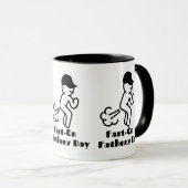 Mug Pied sur Fête des pères (Devant droit)