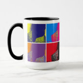 Mug Pied sur un style de selles (Gauche)