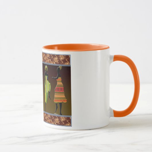 Mug Pied Tribal Africain (Droite)