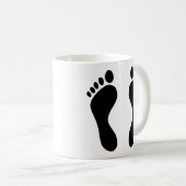 Mug pieds de pas (Devant droit)