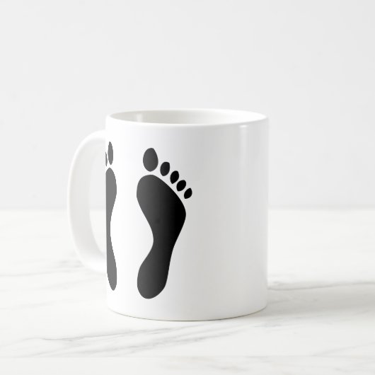 Mug pieds de pas (Devant gauche)