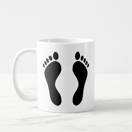 Mug pieds de pas (Gauche)