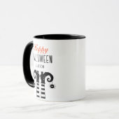 Mug Pieds de sorcière Halloween personnalisés (Devant gauche)