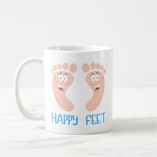 Mug pieds heureux (Gauche)