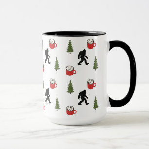 Mug Pieds Nus, Coca Chaud, Pin Tree, Motif Extérieur