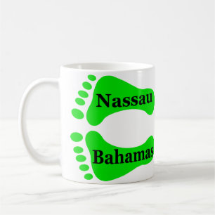 Mug Pieds nus de Nassau Bahamas