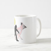 Mug Pieds nus et animaux paranormal (Devant droit)