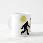 Mug Pieds nus et animaux paranormal (Devant gauche)