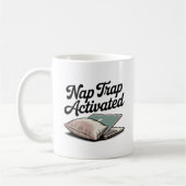Mug Piège à sieste activé | Humeur émotionnelle avec u (Gauche)