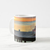 Mug Pier surplombe l'océan, Belize (Devant gauche)