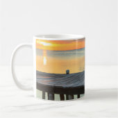 Mug Pier surplombe l'océan, Belize (Gauche)