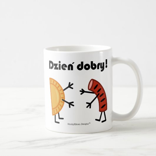 Mug Pierogi et Kielbasa - personnalisables (Droite)
