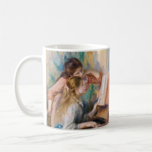 Mug Pierre Auguste Renoir - Jeunes filles au piano (Gauche)