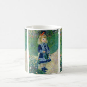 Mug Pierre-Auguste Renoir - Une fille avec une canne d