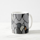 Mug Pierre de galets moderne (Devant droit)