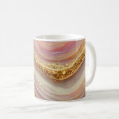 Mug Pierre de Géode Rose Agate (Devant droit)