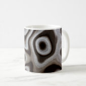 Mug Pierre de jaspe noir et blanc (Devant droit)